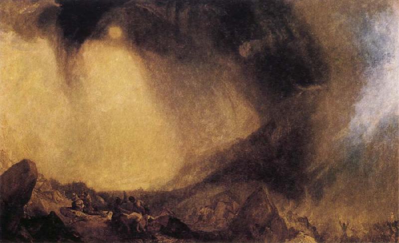 J.M.W. Turner Snow Storm oil painting image